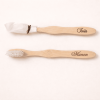 brosse a dent en bois prénom gravé