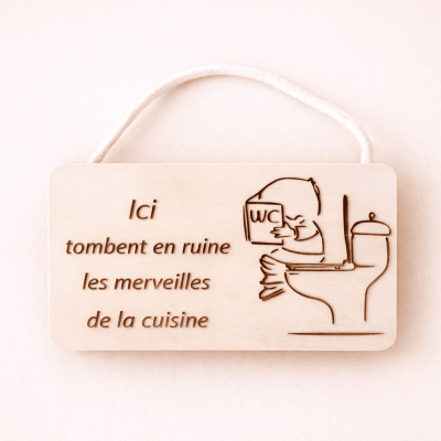 panneau de porte en bois personnalise toilettes (1)