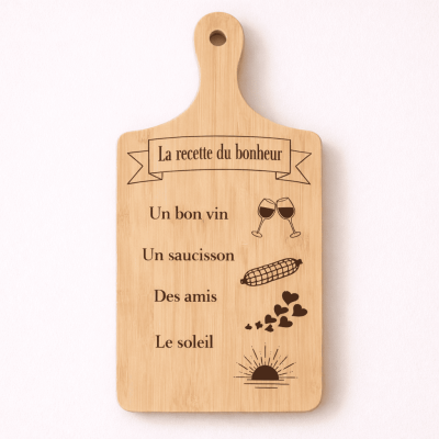 planche apero avec manche personnalise la recette du bonheur